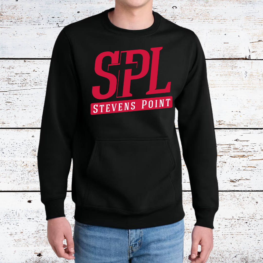 Adult Pocket Crewneck Sweatshirt