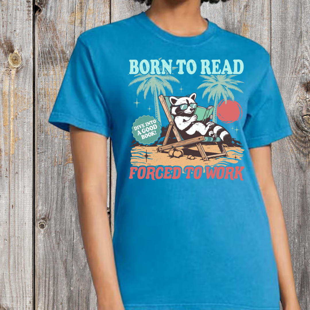 Born to Read, Forced to Work Raccoon