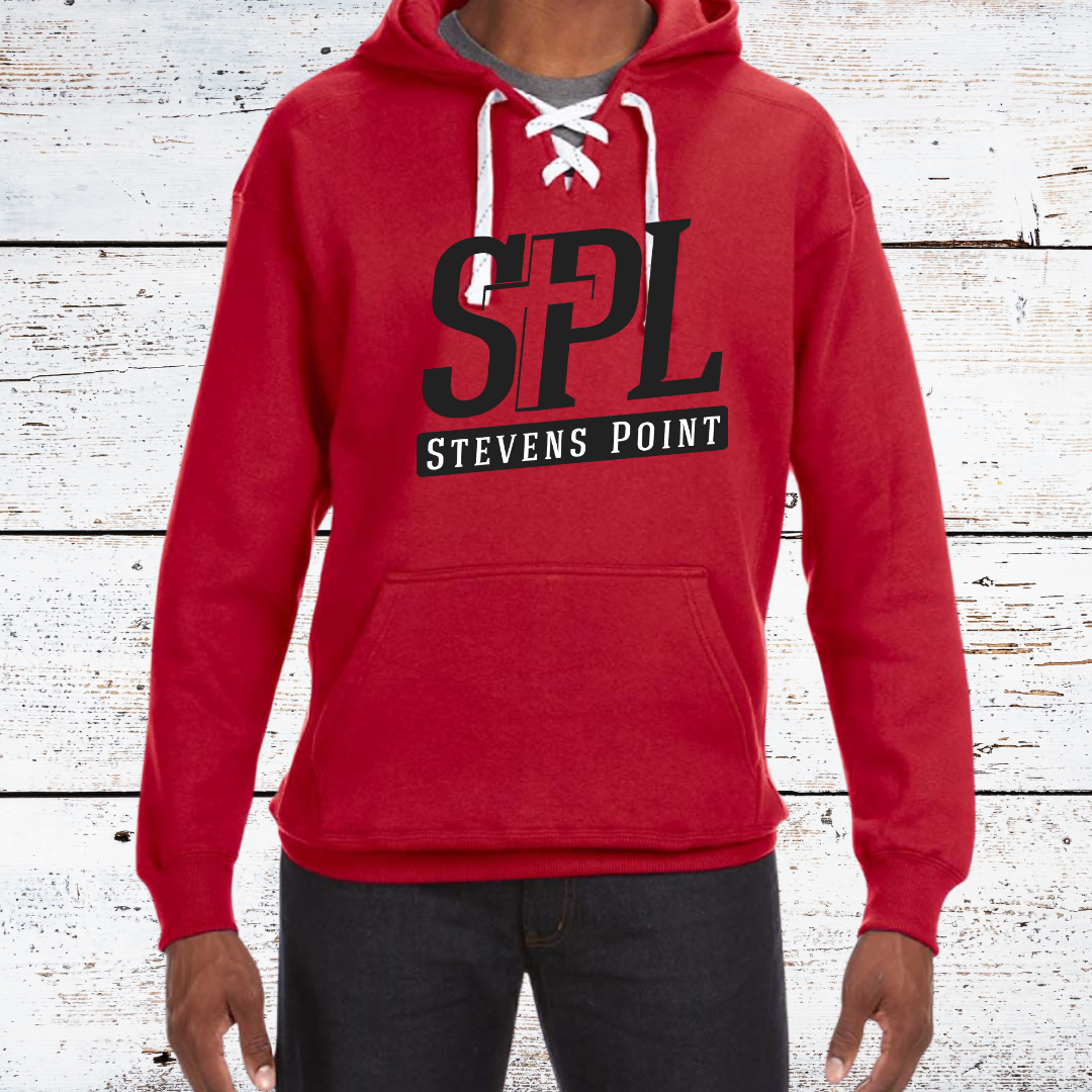 Adult Hockey Lace Hoodie