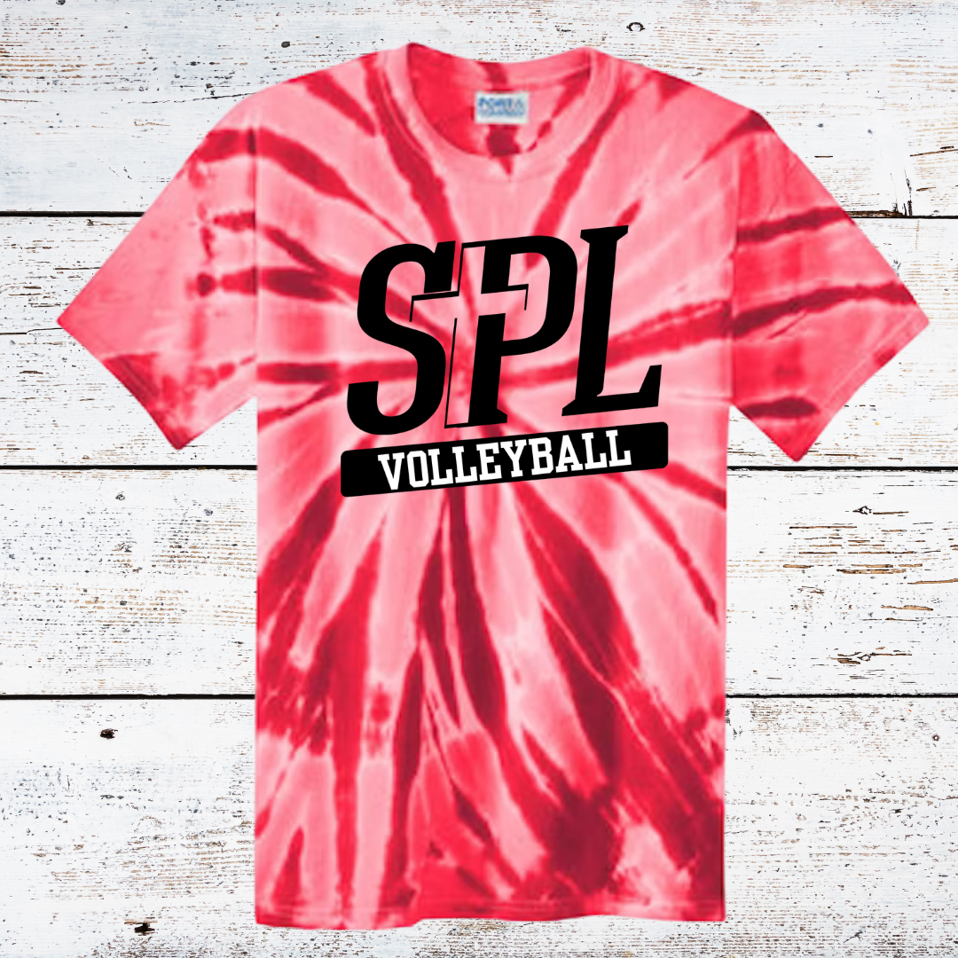 SPL Volleyball Tie Dye T-Shirt