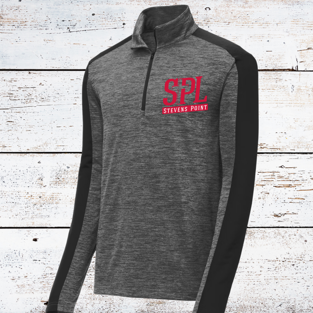 Youth 1/4 Zip Colorblock Pullover