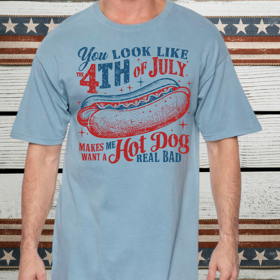 4th of July, Hotdog Tee