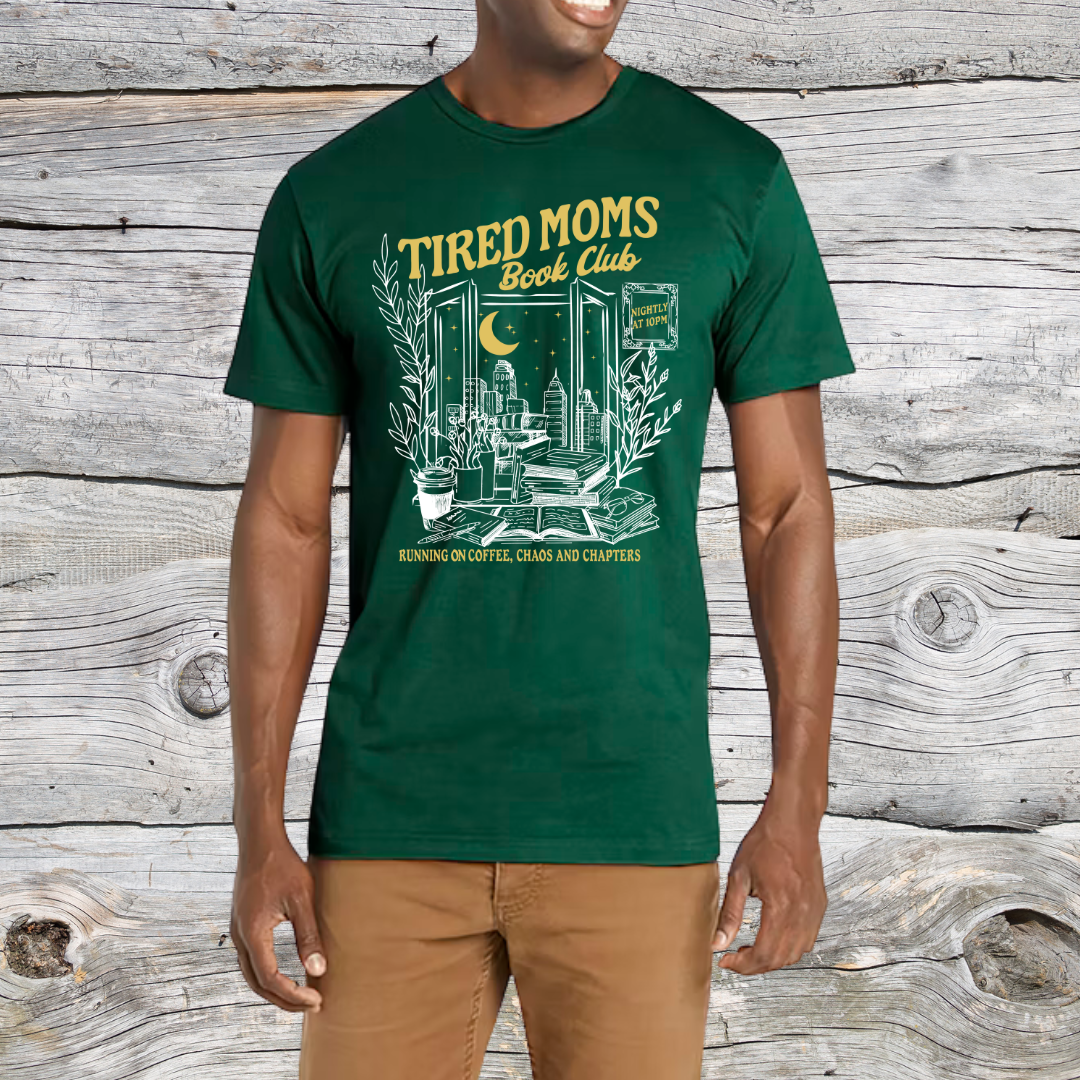Tired Moms Book Club T-Shirt