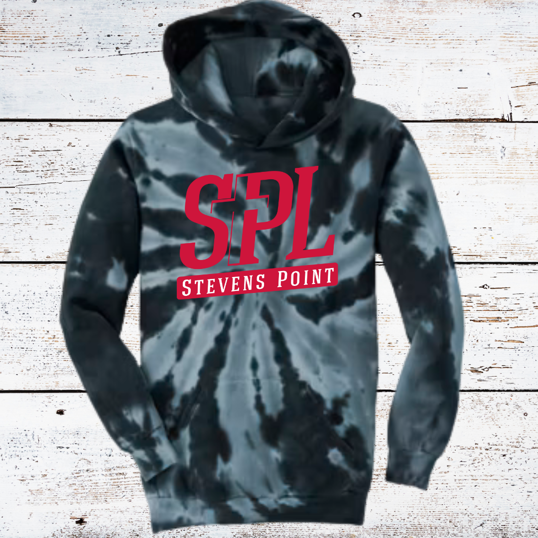 Adult Tie Dye Hooded Sweatshirt