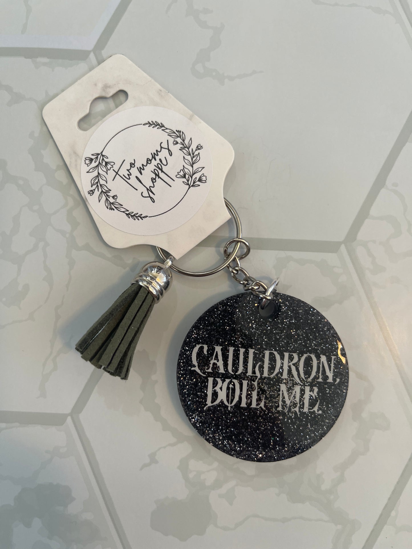 Cauldron Boil Me Keychain
