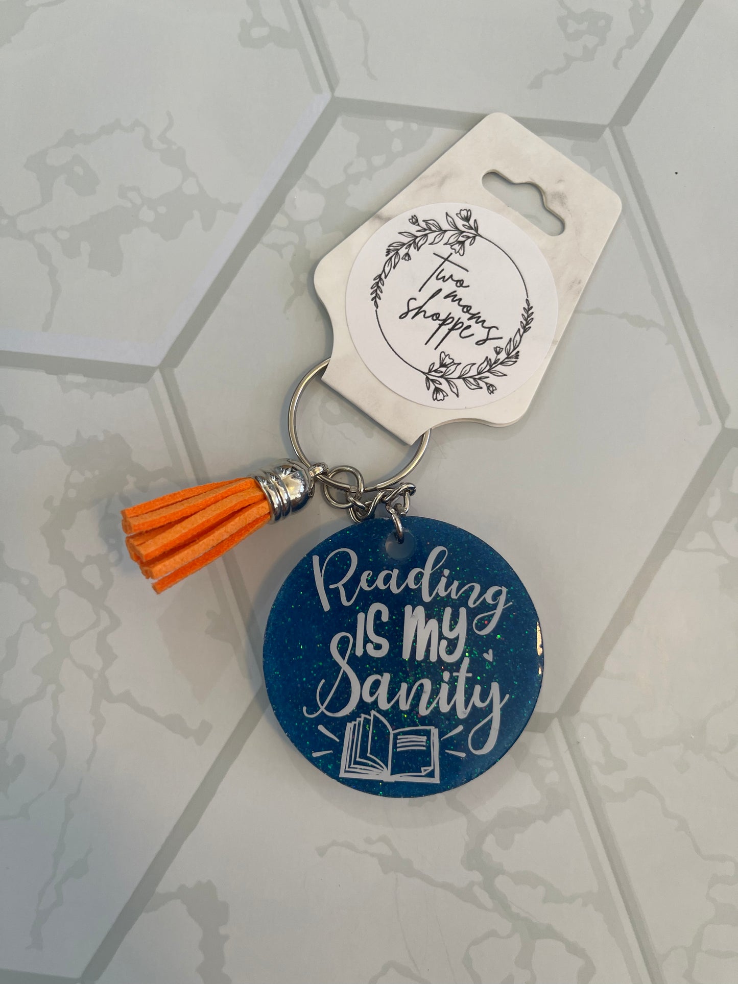 Reading is my Sanity Keychain