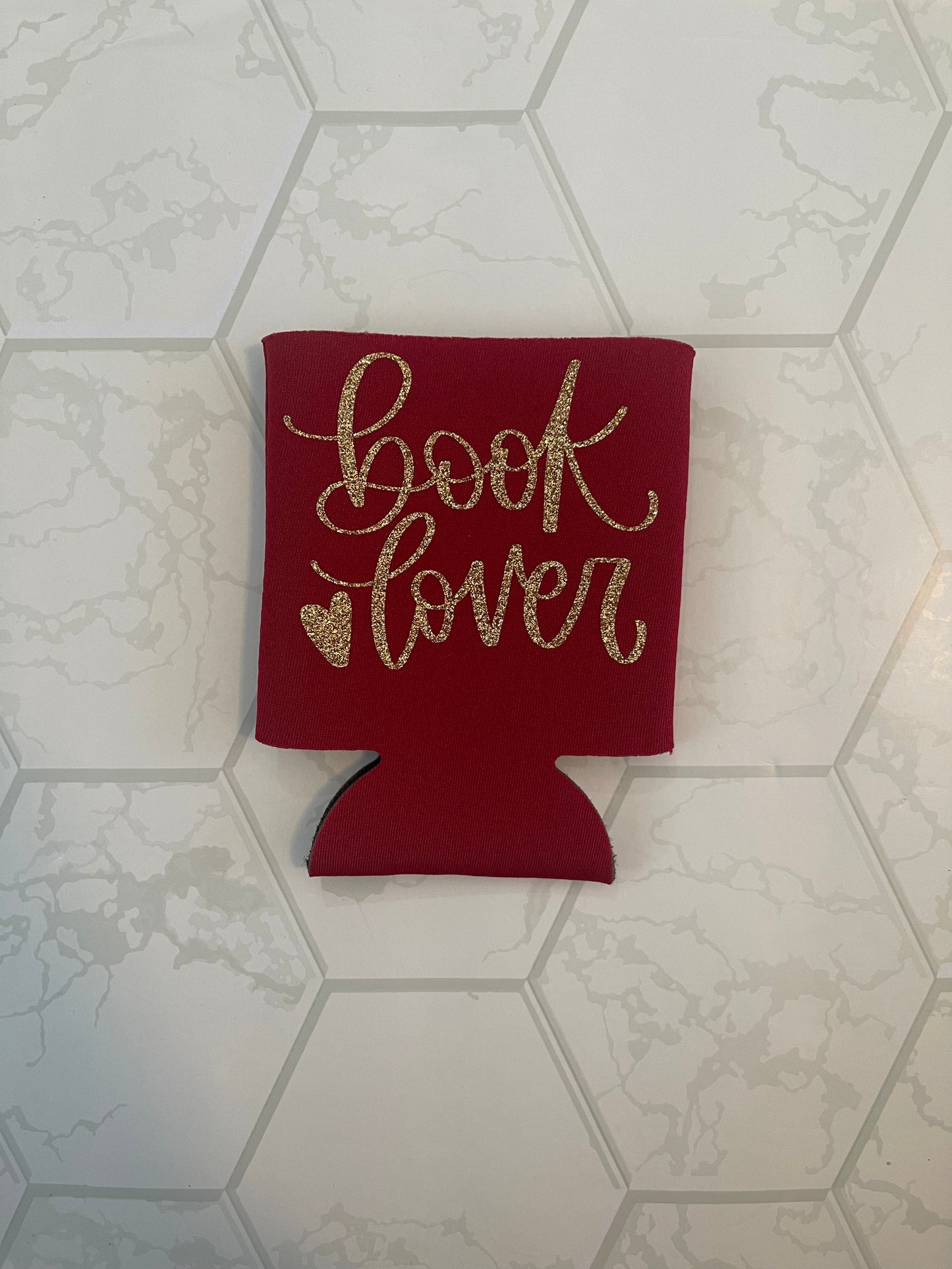 Book Lover Can Koozie