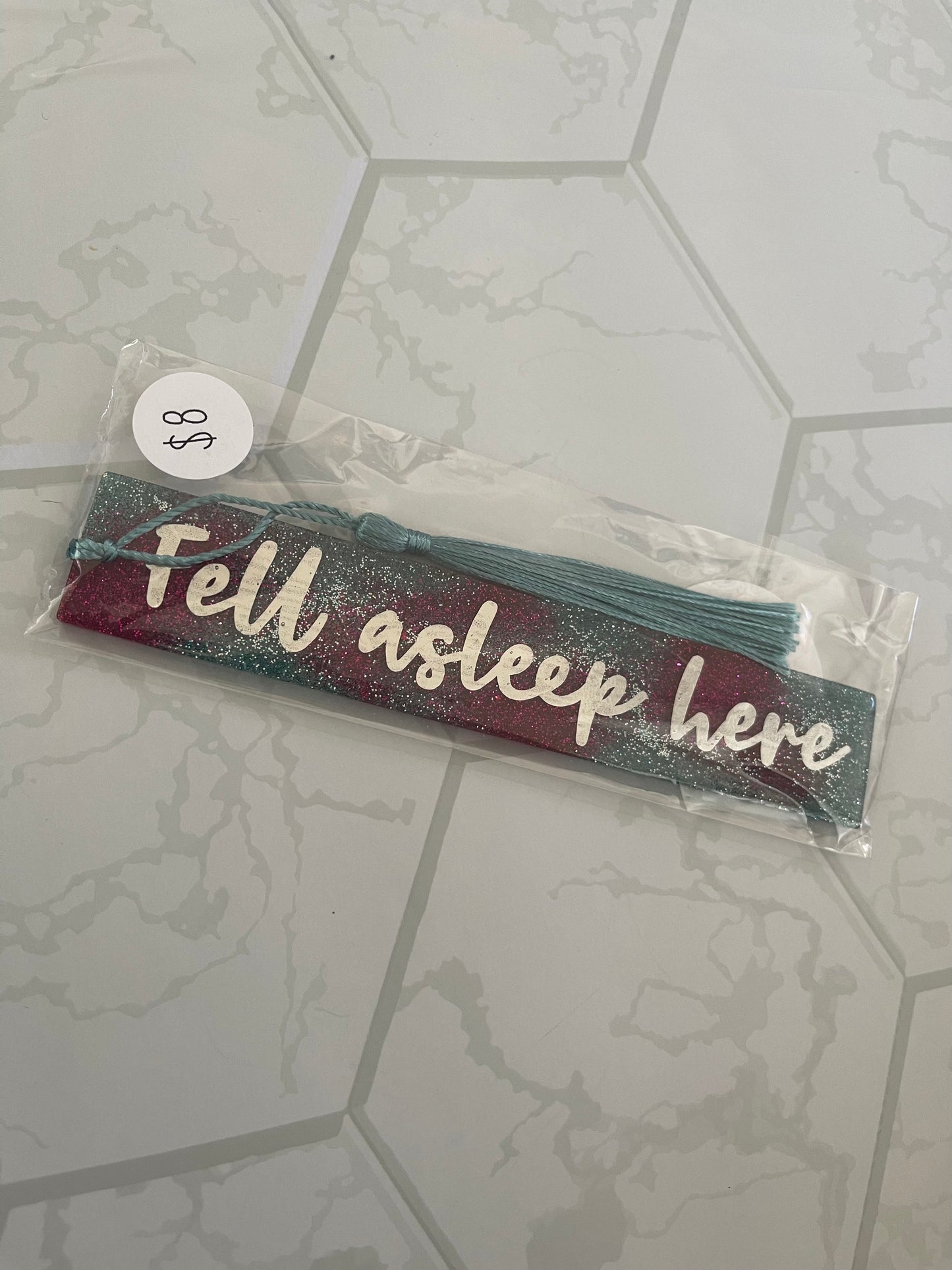 Fell Asleep Here Bookmark
