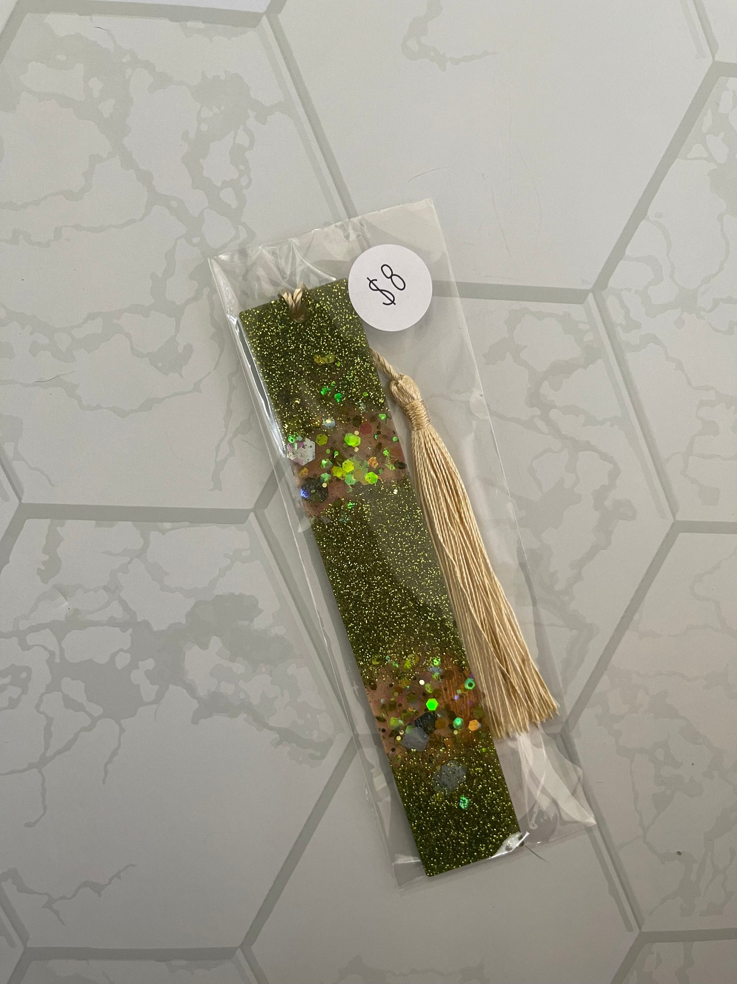 Green and Chunky Bookmark