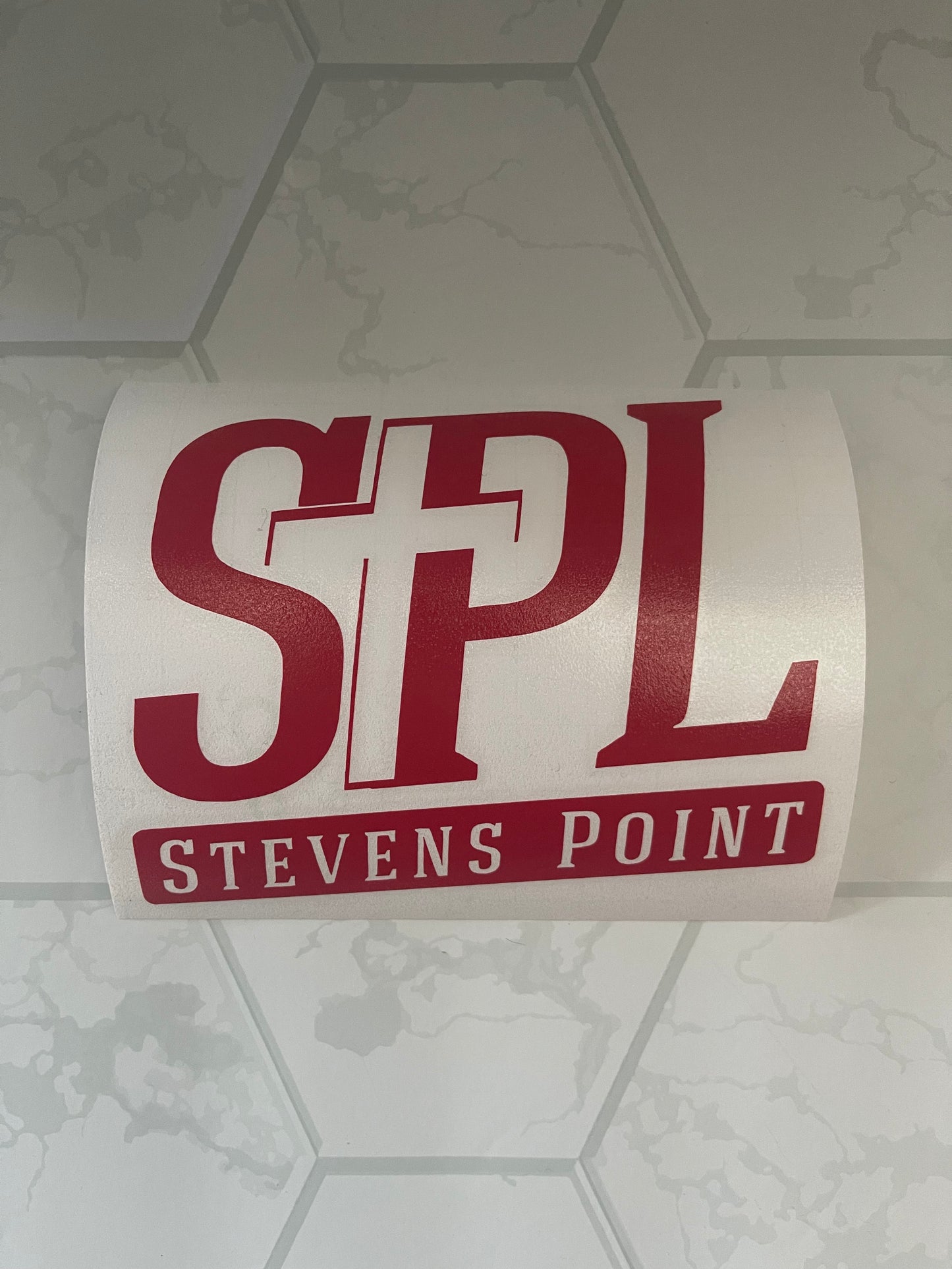 SPL- Stevens Point Car Decal