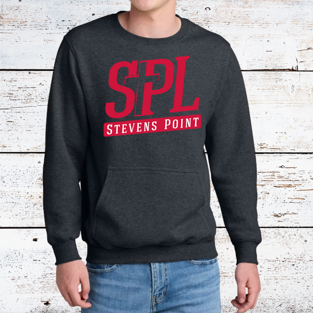 Adult Pocket Crewneck Sweatshirt