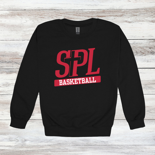 Adult SPL Basketball Logo Crewneck Sweatshirt