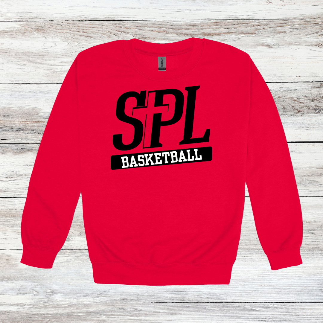 Adult SPL Basketball Logo Crewneck Sweatshirt