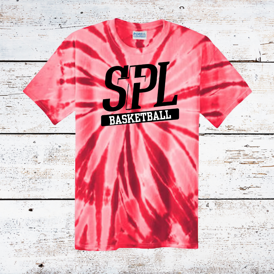SPL Basketball Logo Tie Dye T-Shirt