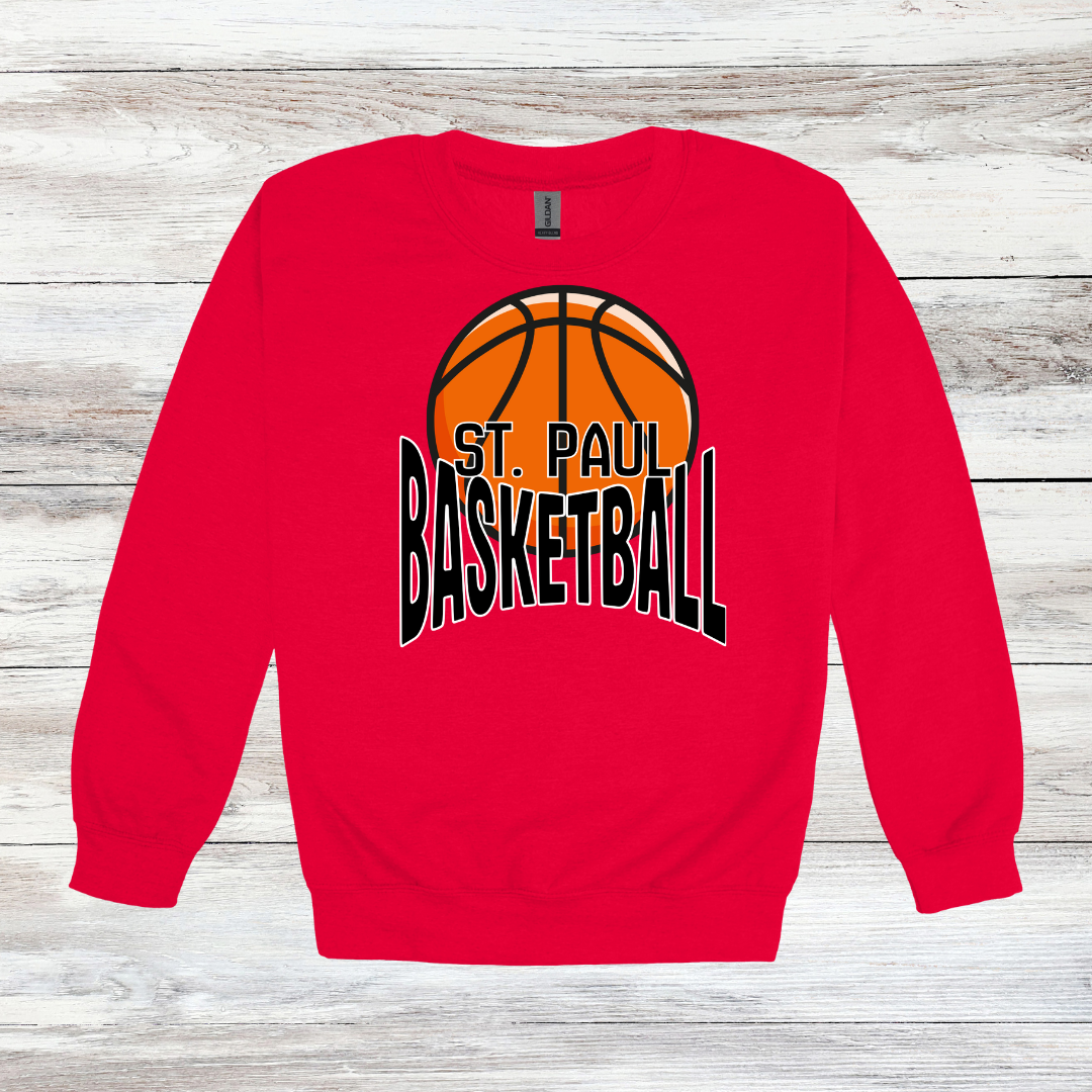 St. Paul Basketball Crewneck