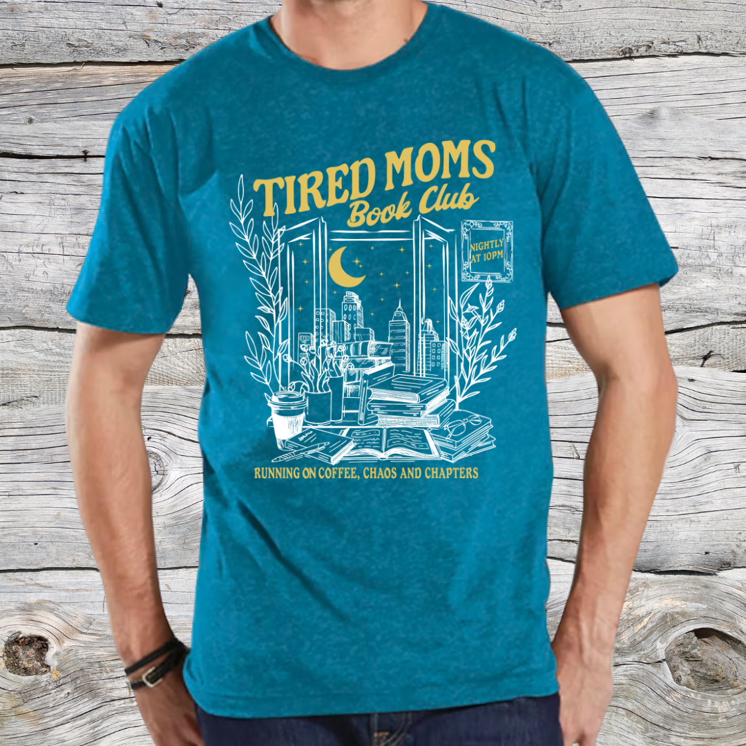 Tired Moms Book Club T-Shirt