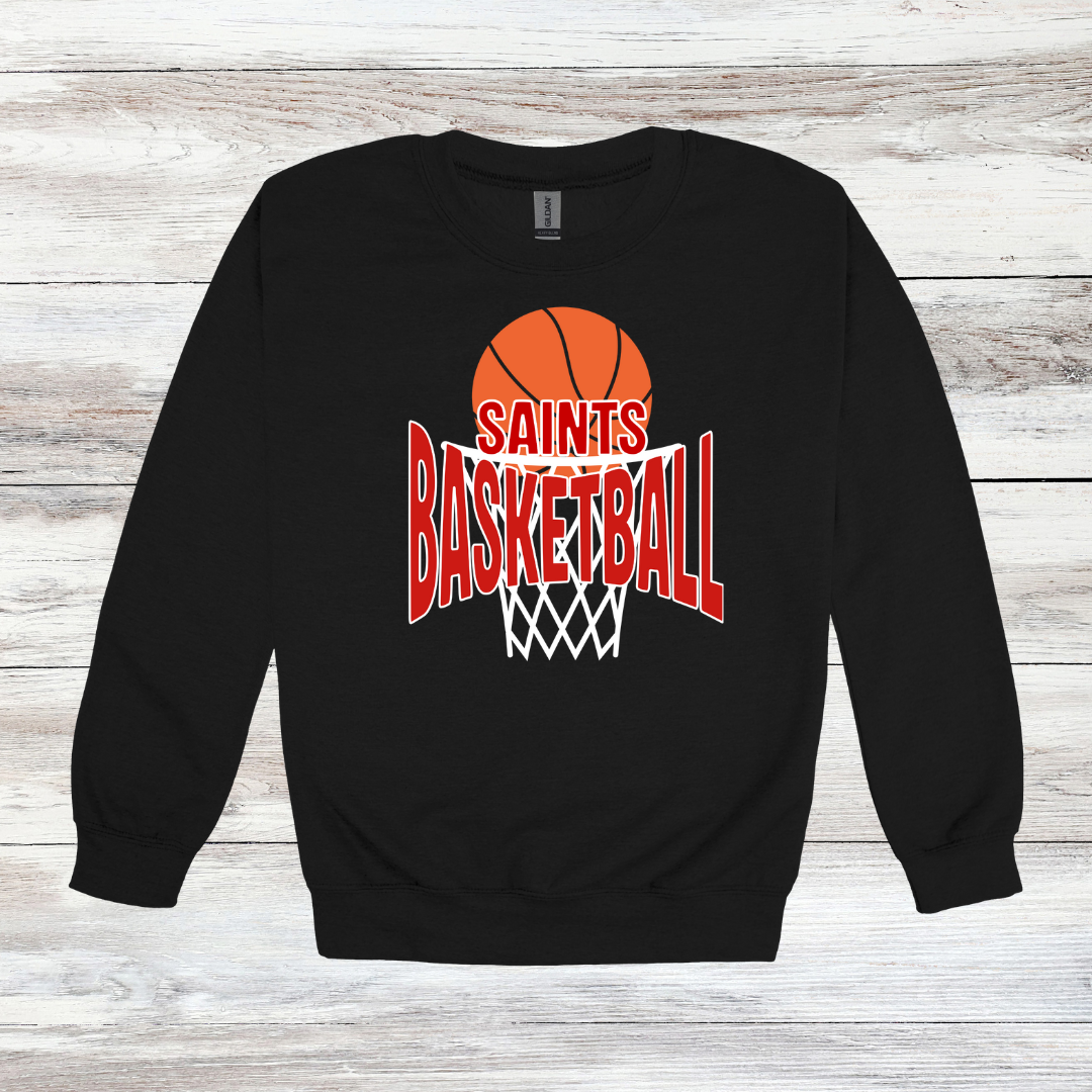 Saints Basketball Crewneck