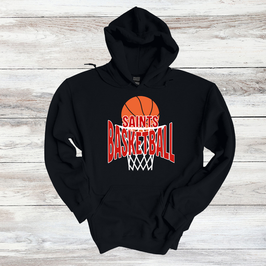 Saints Basketball Hooded Sweatshirt