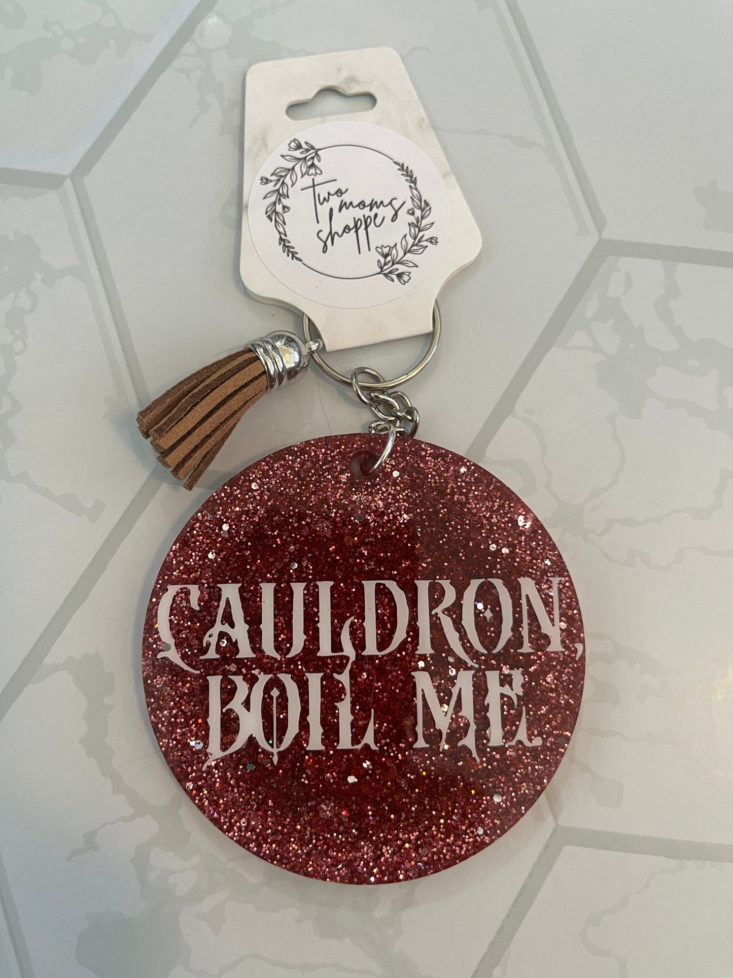 Cauldron Boil Me Keychain