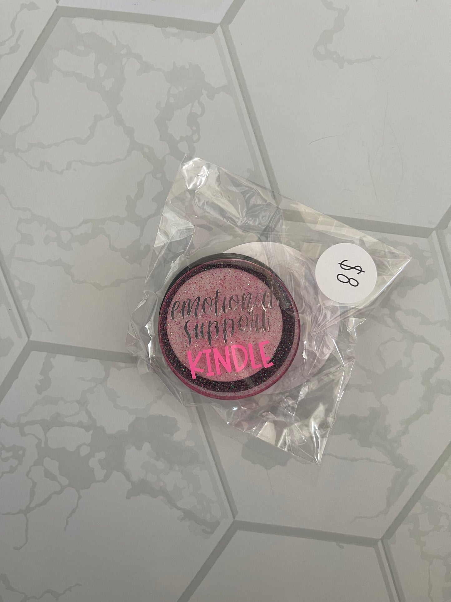 Emotional Support Kindle Popsocket
