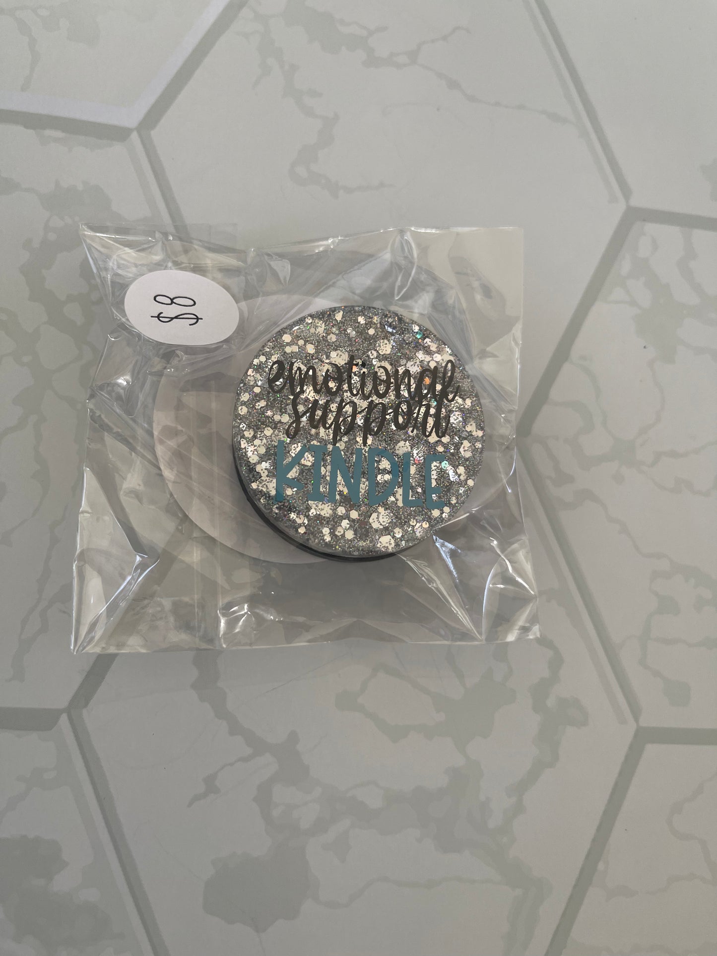 Emotional Support Kindle Popsocket