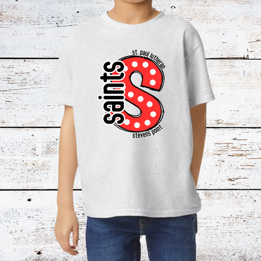 Saints Polka Dot Youth T-Shirt